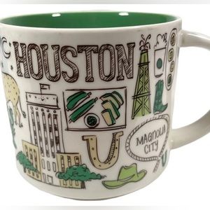 Starbucks Been There Series Houston Ceramic Mug, 14 Oz